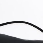 PRADA Accessory Pouch Nylon Black Silver  95690