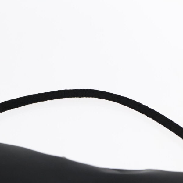 PRADA Accessory Pouch Nylon Black Silver  95690