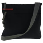 PRADA Sports Shoulder Bag Nylon Black  95745