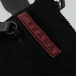 PRADA Sports Shoulder Bag Nylon Black  95745