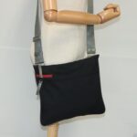 PRADA Sports Shoulder Bag Nylon Black  95745