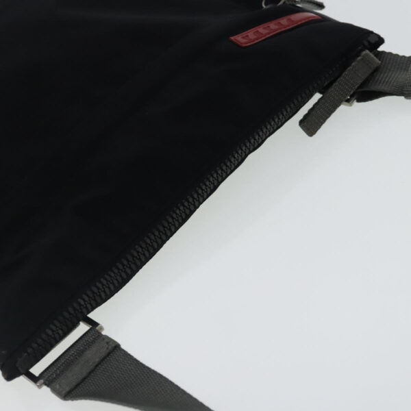 PRADA Sports Shoulder Bag Nylon Black  95745