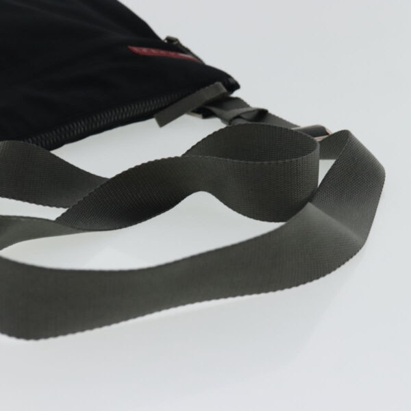 PRADA Sports Shoulder Bag Nylon Black  95745