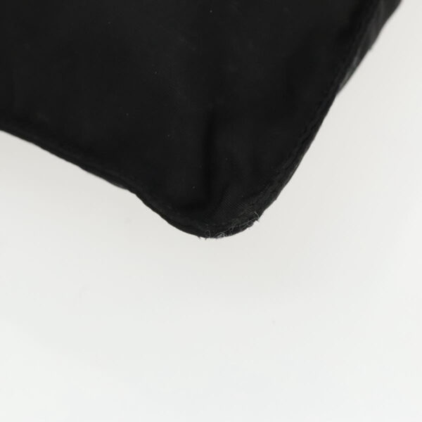 PRADA Shoulder Bag Nylon Black Silver  95787