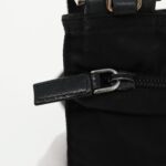 PRADA Shoulder Bag Nylon Black Silver  95787