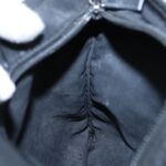 PRADA Shoulder Bag Nylon Black Silver  95787