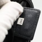 PRADA Shoulder Bag Nylon Black Silver  95787