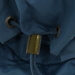PRADA Backpack Nylon Blue Silver  95917