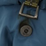 PRADA Backpack Nylon Blue Silver  95917