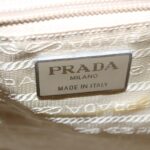 PRADA Tote Bag Nylon Beige  95965