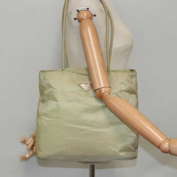 PRADA Tote Bag Nylon Beige  95965