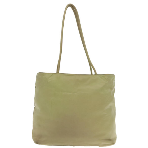 PRADA Tote Bag Nylon Beige  95965