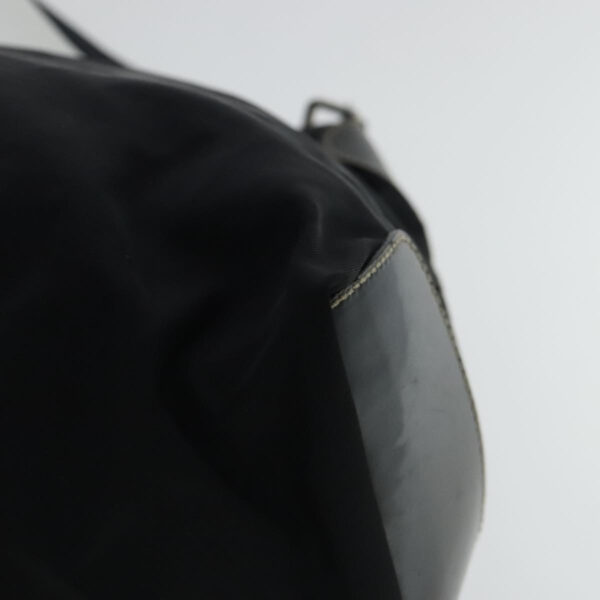 PRADA Shoulder Bag Nylon Black Silver  96001