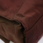 PRADA Tote Bag Nylon Bordeaux Silver  96068