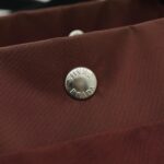 PRADA Tote Bag Nylon Bordeaux Silver  96068