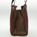 PRADA Tote Bag Nylon Bordeaux Silver  96068