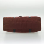 PRADA Tote Bag Nylon Bordeaux Silver  96068