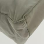 PRADA Tote Bag Nylon Gray Silver  96290