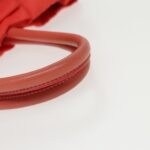 PRADA Hand Bag Nylon Orange Gold  96342