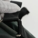 PRADA Backpack Nylon Green Silver  96346