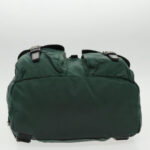 PRADA Backpack Nylon Green Silver  96346