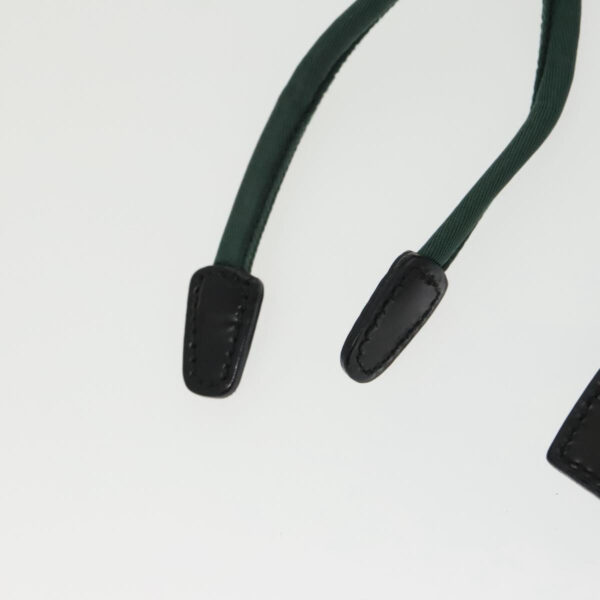 PRADA Backpack Nylon Green Silver  96346