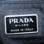 PRADA Backpack Nylon Green Silver  96346