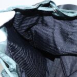 PRADA Backpack Nylon Green Silver  96346