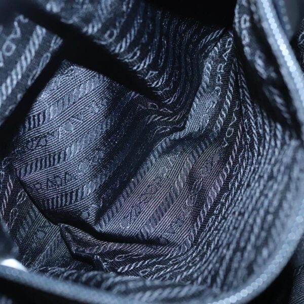 PRADA Backpack Nylon Green Silver  96346