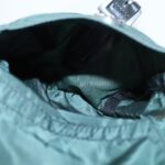 PRADA Backpack Nylon Green Silver  96346