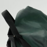 PRADA Backpack Nylon Green Silver  96346