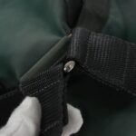 PRADA Backpack Nylon Green Silver  96346