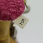 PRADA Hand Bag Enamel Yellow Silver 96373