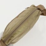 PRADA Shoulder Bag Nylon Beige Silver  96465
