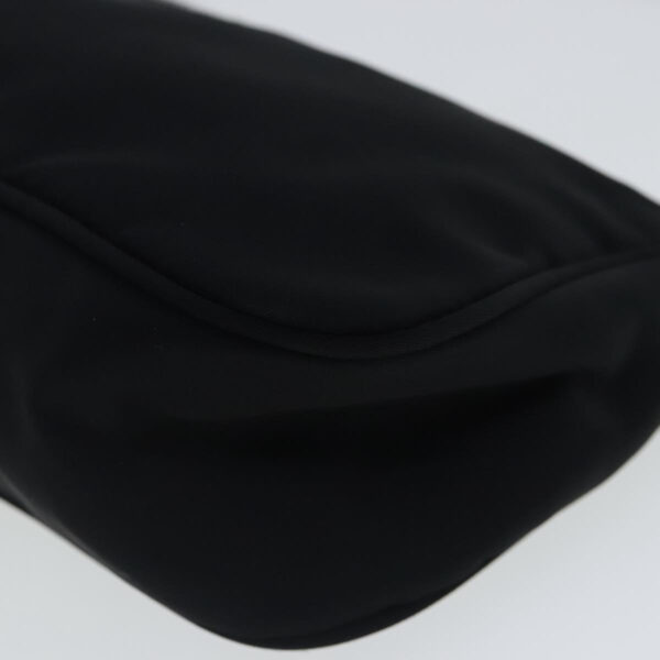 PRADA Accessory Pouch Nylon Black Silver  96593