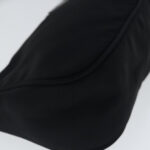 PRADA Accessory Pouch Nylon Black Silver  96593