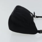 PRADA Accessory Pouch Nylon Black Silver  96593