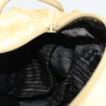 PRADA Tote Bag Nylon Yellow Silver  96620