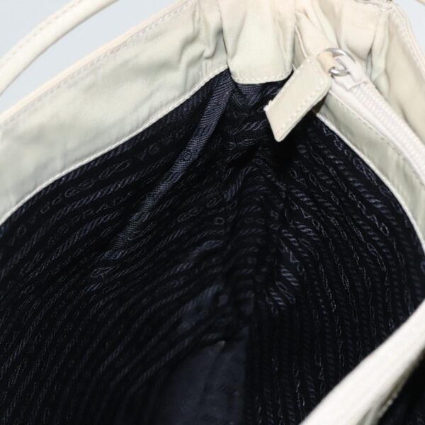 PRADA Tote Bag Nylon Beige  96648