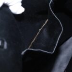PRADA Hand Bag Nylon Brown Silver  96651