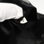 PRADA Hand Bag Nylon Brown Silver  96651