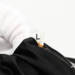 PRADA Hand Bag Nylon Brown Silver  96651