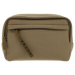 PRADA Pouch Nylon Beige  96665