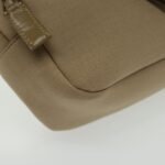 PRADA Pouch Nylon Beige  96665