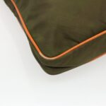 PRADA Shoulder Bag Nylon Khaki Silver  97094