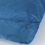 PRADA Tote Bag Nylon Blue Silver  97436