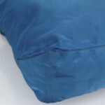 PRADA Tote Bag Nylon Blue Silver  97436