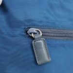 PRADA Tote Bag Nylon Blue Silver  97436