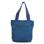 PRADA Tote Bag Nylon Blue Silver  97436