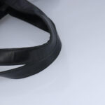 PRADA Hand Bag Nylon Black Silver  97538